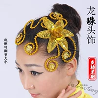 Золотой аксессуар для волос