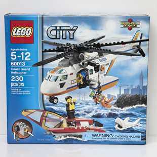LEGO乐高60013 海岸警卫队救援直升机城市系列绝版积木玩具