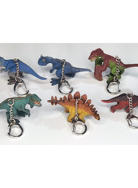 德国Schleich思乐迷你可爱恐龙玩具模型 钥匙链绝版现货