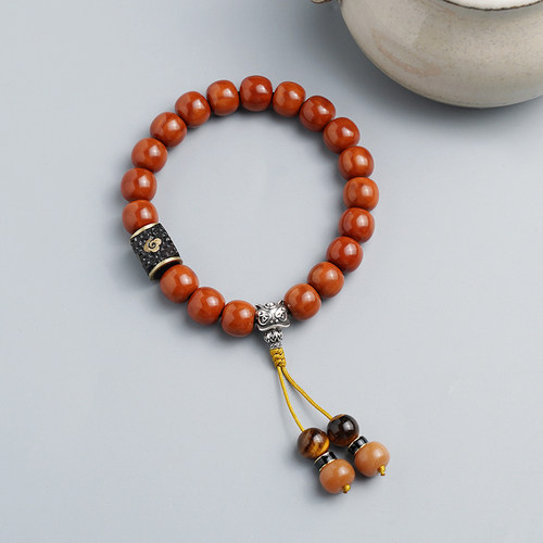 国风醒狮藏式精品老型光珠核桃