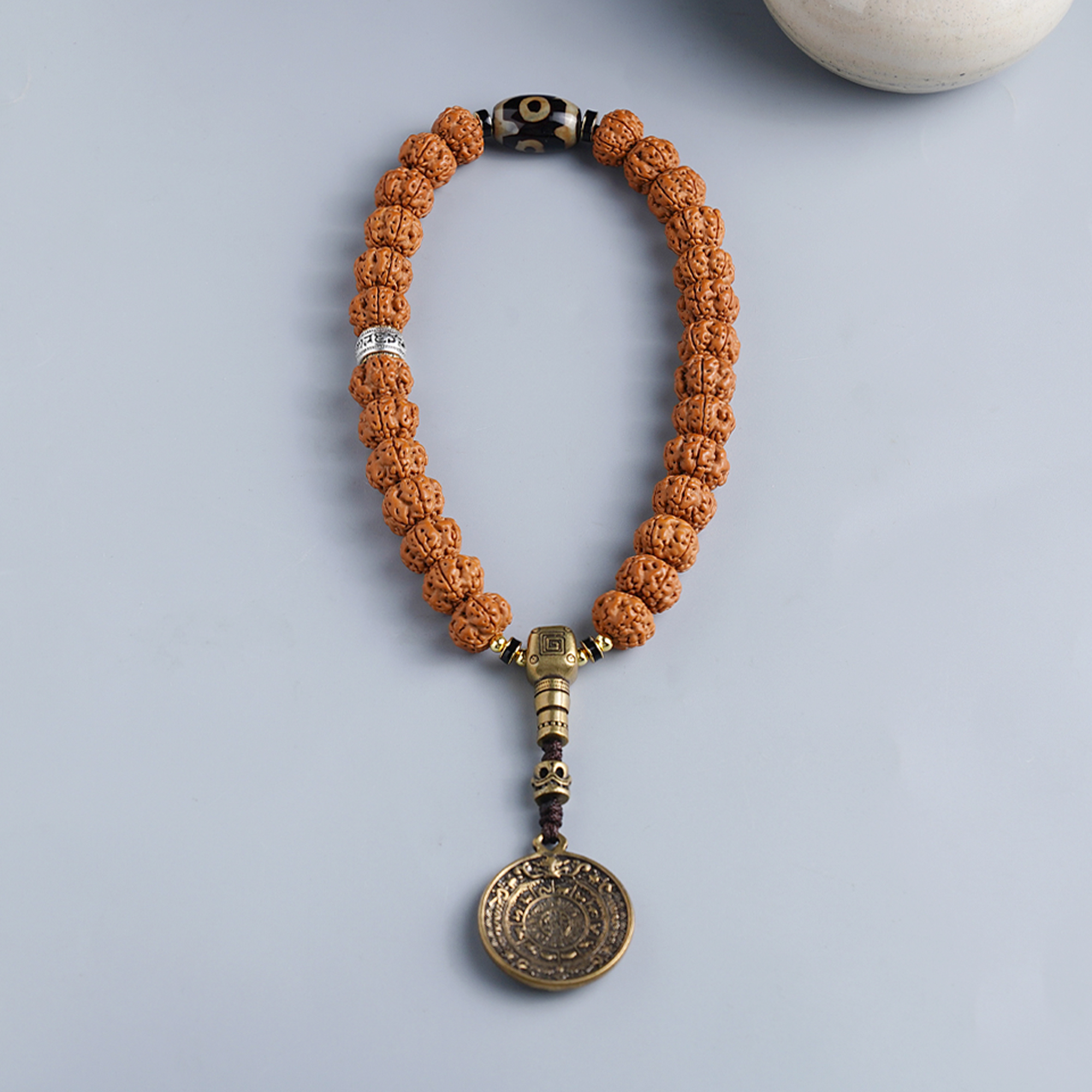 凹底梅花桩小金刚菩提子