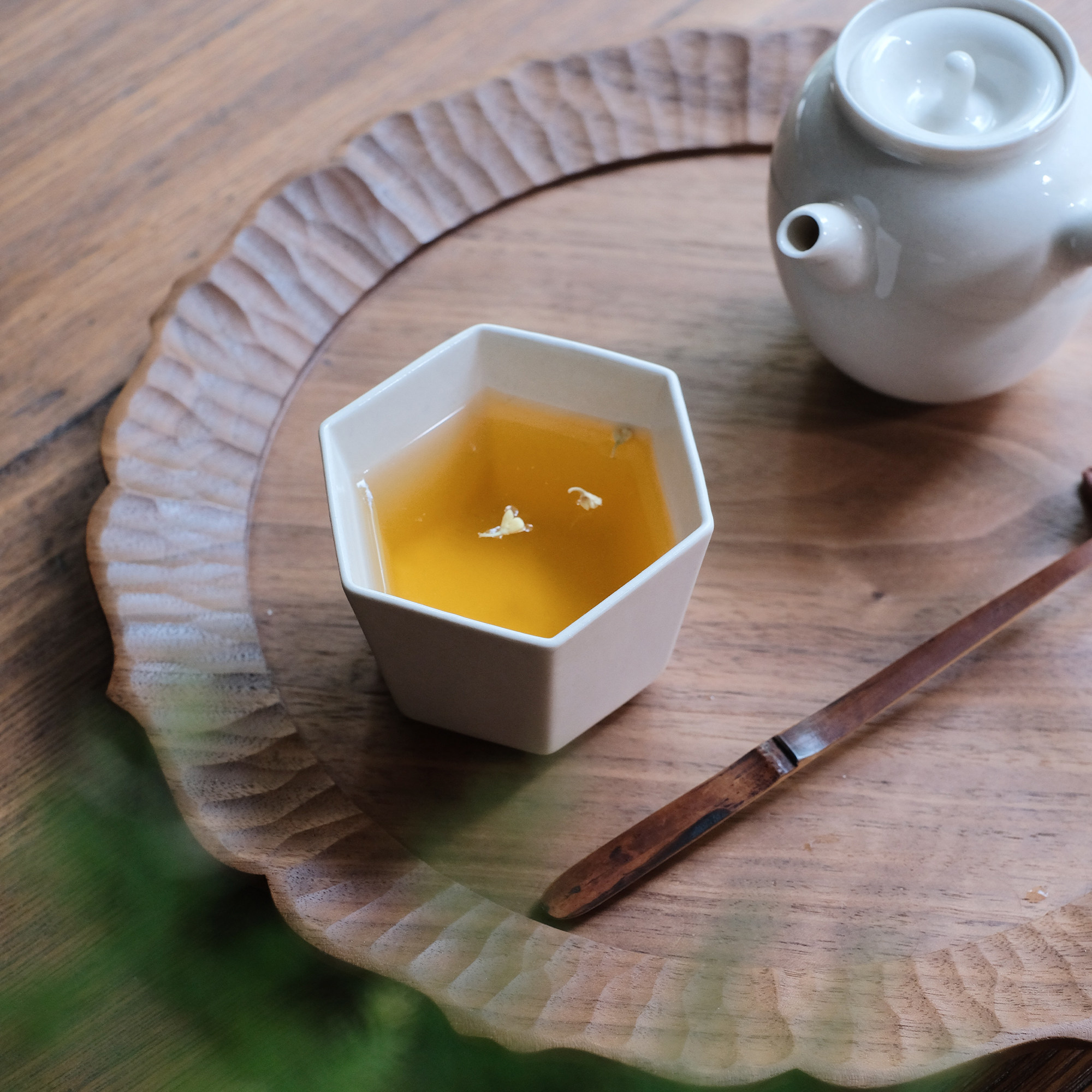 元无一人茶杯陶瓷六角杯景德镇手绘主人杯高档个人专用草木灰茶具
