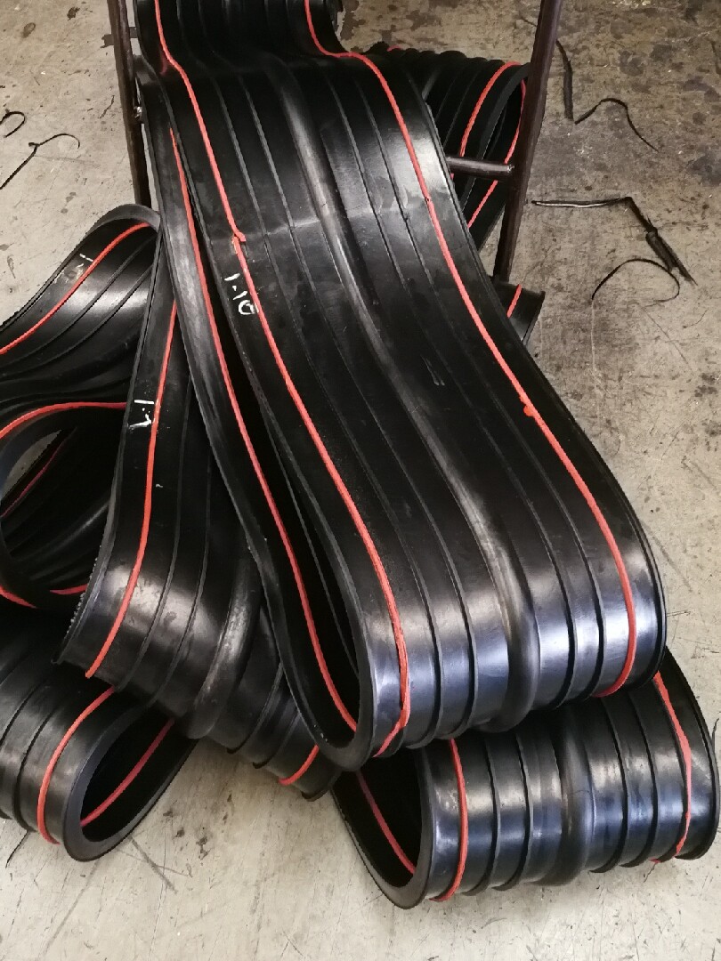 p型止水橡胶带止水条闸门软密封胶条伸缩缝橡胶止水带p30p40p50