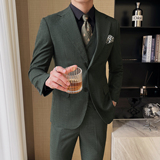 休闲西装套装三色颜色春夏百搭款男士职业西服套装2302/P310，男装西服套装，电商A428