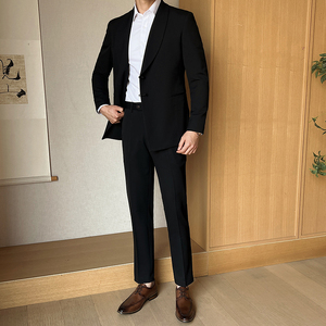 风 男士纽扣结 礼服套装 晚宴套装两件套 A918/P250图片