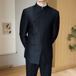 风 男士纽扣结 礼服套装 晚宴套装两件套 LJT1912/P250图片