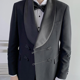 奢华婚礼风男士结礼服套装晚宴套装两件套LJT805/P260，男装休闲套装，电商A428