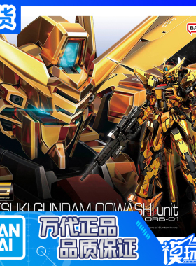 现货 万代 RG 1/144 拂晓高达 大鹫装备 SEED电镀版 拼装模型