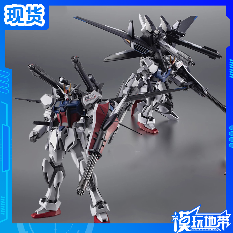 现货 万代魂限 R魂 ROBOT魂 GAT-X105 强袭高达 再生机 IWSP 背包