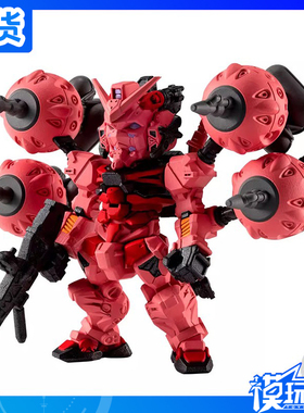 现货 万代 PB食玩 FW CONVERGE 夏亚专用 G夸克斯 红高达套装