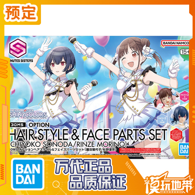 万代30MS可选发型面部配件