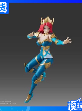 现货 将魂姬 1/10 圆野文化 DC 海后湄拉 机娘 可动拼装模型