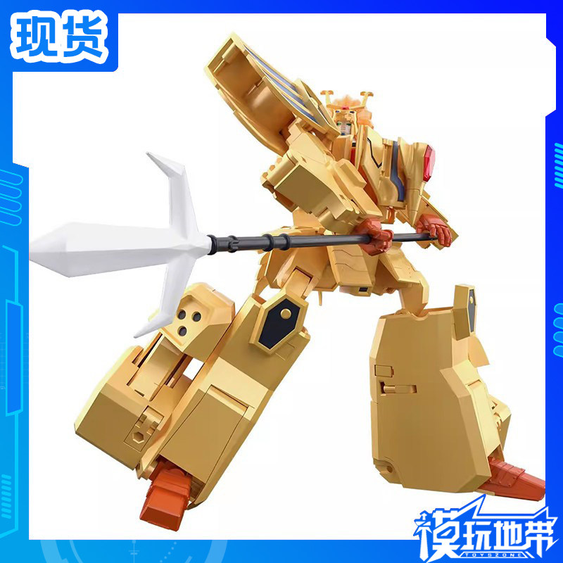 现货 万代 食玩 SMP 黄金勇者 兽王合体 雷昂凯撒莱昂 模型