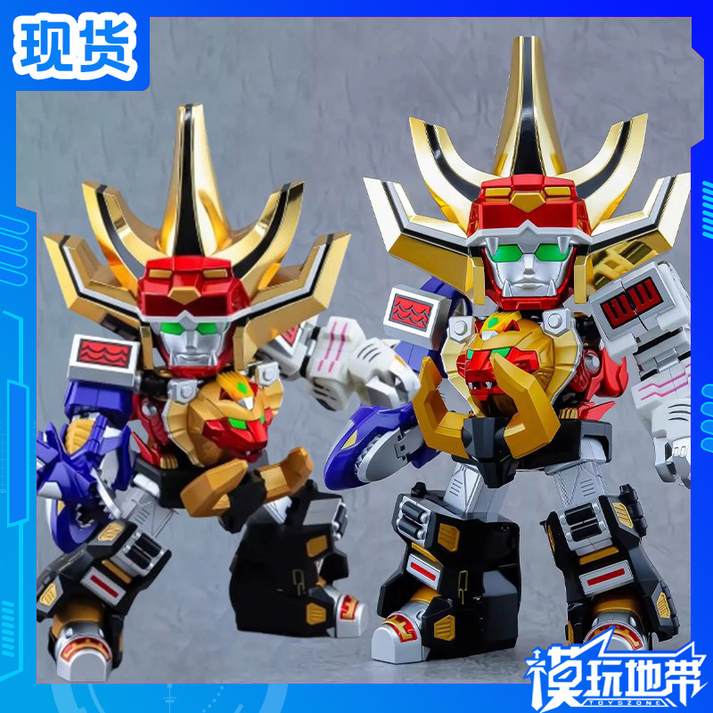 现货 Action Toys 百兽战队 牙吠连者 牙吠王 合体 成品模型