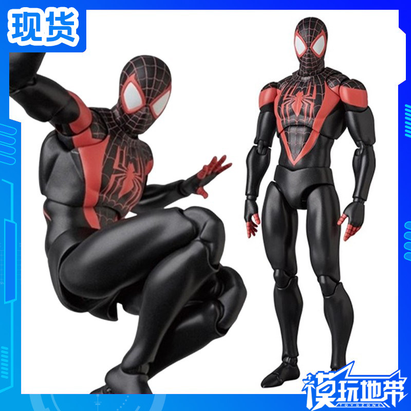 现货 MedicomToy MAFEX 蜘蛛侠 迈尔斯 莫拉莱斯 漫画 成品模型