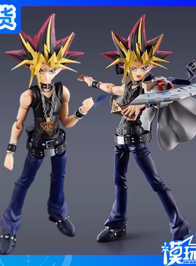 现货 万代 SHF 游戏王 武藤游戏 暗游戏 法老王 阿提姆 手办 补款