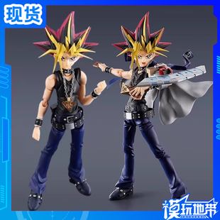 现货 万代 SHF 游戏王 武藤游戏 暗游戏 法老王 阿提姆 手办模型