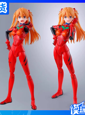 现货 万代 SHF 新世纪福音战士 EVA 明日香 兰格雷 手办模型