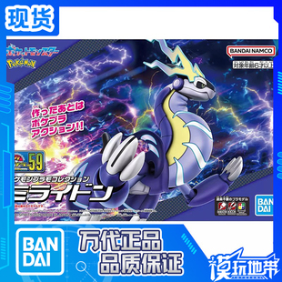 现货 万代 神奇宝贝 宝可梦 收藏 59 密勒顿 拼装 模型