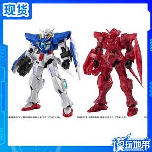 现货 万代 扭蛋 CAPSULE ACTION 机动战士 能天使 高达 红彩透