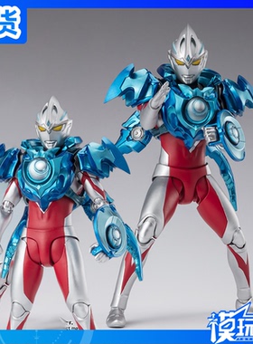 现货 万代 SHF 亚刻奥特曼 初始形态 皓月装甲 成品 手办