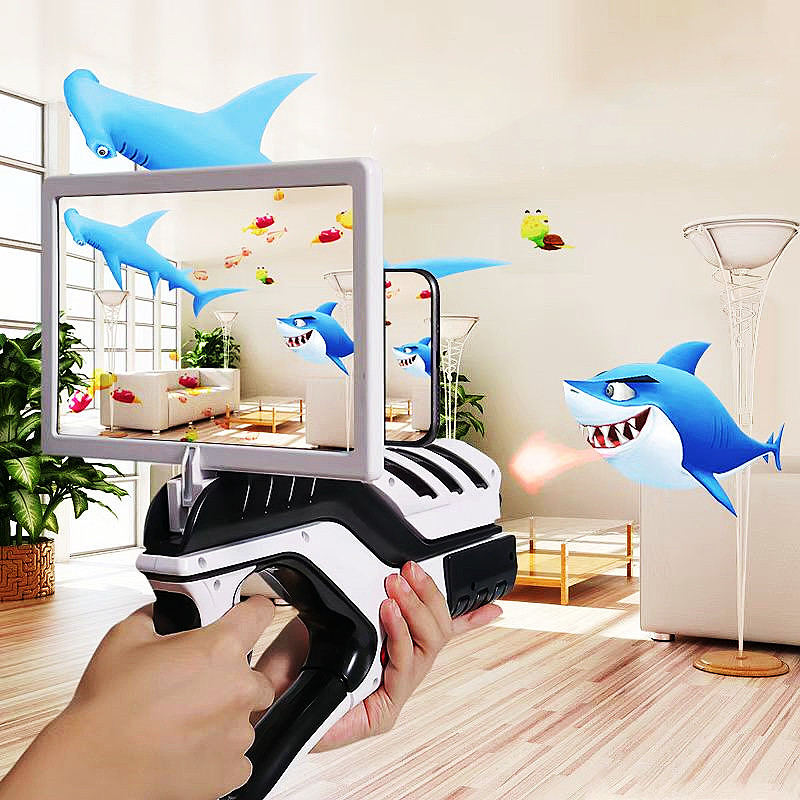 儿童益智玩具智能游戏枪6岁以上