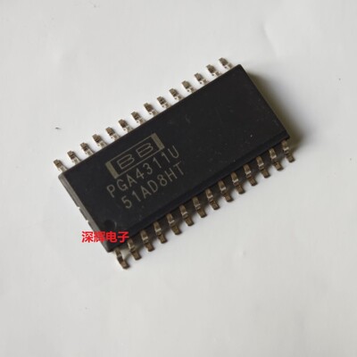 贴片 PGA4311U 进口4声道音频音量控制芯片 SOP-28封装 可直拍