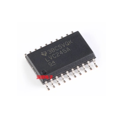 SN74LVC245ADWR LVC245A 进口逻辑IC芯片 SOP-20宽7.2MM 可直拍