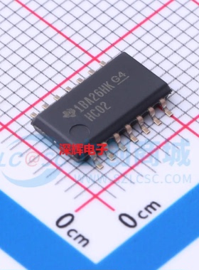 SN74HC02ANSR NSR DR HC02A全新进口IC芯片SOP-14宽5.2MM 可直拍