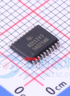 ADS1243IPWR ADS1243IPW 全新模数转换器IC芯片 TSSOP-20 可直拍