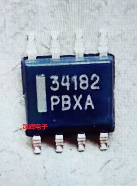 贴片 MC34182DR2G 34182D 进口拆机双运放IC芯片 SOP-8 可直拍