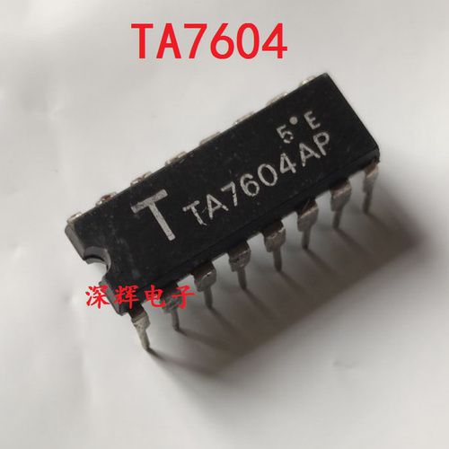 直插 TA7604AP 7640 7611 进口拆机IC集成电路芯片 DIP-16