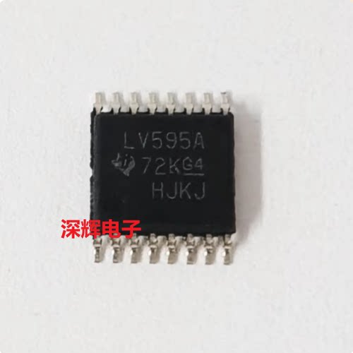 SN74LV595APWR LV595A 全新进口移位寄存器IC芯片TSSOP-14 可直拍