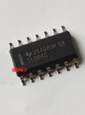 贴片 TL064CDR IDR C I ID 进口四路运算放大器 SOP-14脚 可直拍