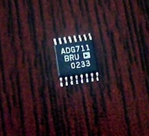 贴片 ADG711BRU ADG711BRUZ 模拟开关 TSSOP-14 可直拍 原装拆机