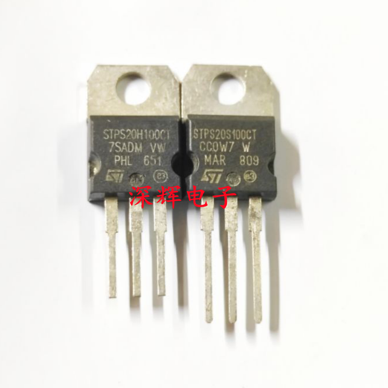 原装进口拆机 STPS20S100CT STPS20H100CT 肖特基二极管 TO-220