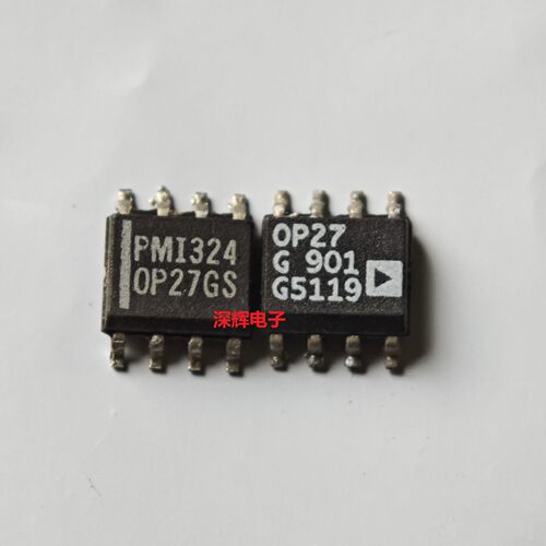 贴片 OP27G  OP27GS GSZ进口拆机运算放大器IC芯片 SOP-8可直拍