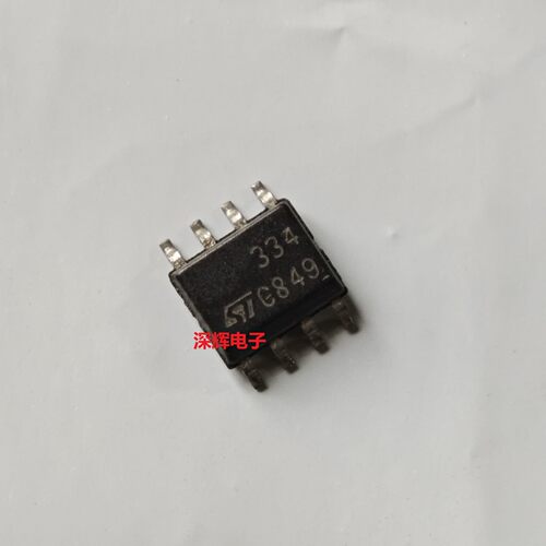 贴片 LM334DT ST334进口三端可调电流源IC芯片 SOP-8 可直拍