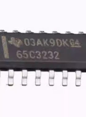 SN65C3232DR 65C3232 全新进口收发器IC芯片 贴片SOP-16 可直拍