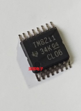 TMUX8211PWR TM8212 8213 全新四通道开关IC芯片TSSOP-16 可直拍