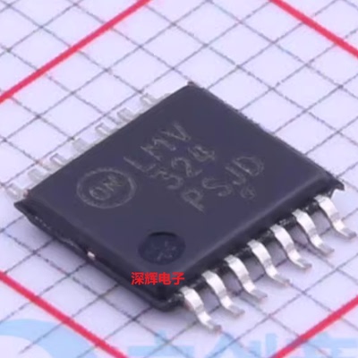 LMV324DTBR2G 全新进口运算放大器IC芯片 贴片TSSOP-14 可直拍