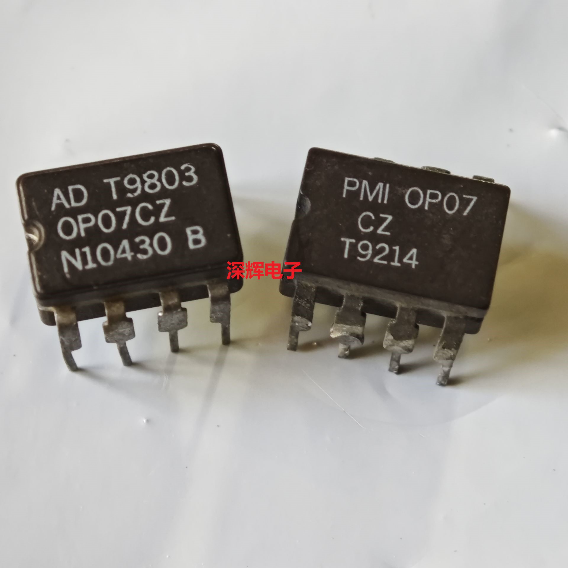 OP07CZ EZ 进口拆机运算放大器IC芯片 陶瓷封CDIP-8 可直拍