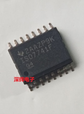 ISO7741FDWR ISO7741DWR F 全新进口数字隔离器IC芯片 SOP-16