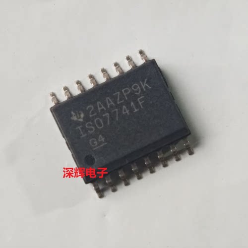 ISO7741FDWR ISO7741DWR F 全新进口数字隔离器IC芯片 SOP-16