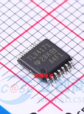TLV4172IPWR 4171IPW 全新进口运算放大器IC芯片 TSSOP-14 可直拍
