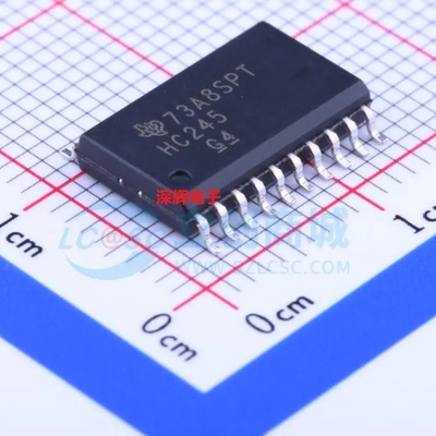 SN74HC245DWR HC244DW 全新进口逻辑IC芯片 SOP-20宽7.2MM 可直拍