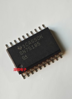 贴片 SN75185DWR SN75C185DW 进口收发器芯片 SOP-20宽体 可直拍