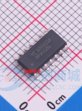 OPA4186DR OPA4186 全新运算放大器IC芯片 SOP-14 可直拍