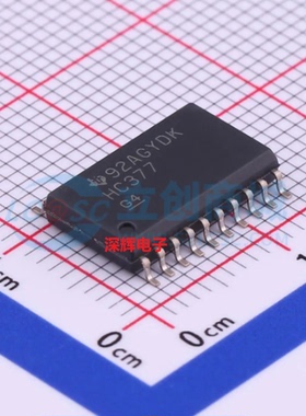 SN74HC377DWR LS377DW全新进口触发器IC芯片SOP-20宽7.2MM 可直拍