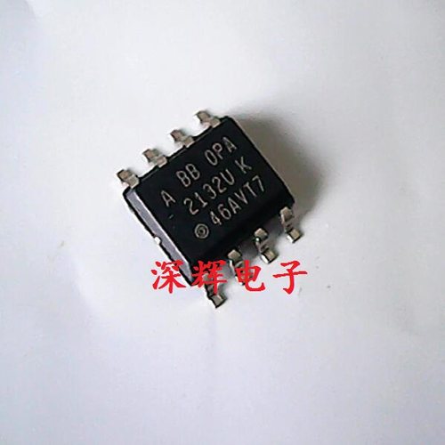 贴片 OPA2132U OPA2132UA UK原装拆机双运放IC芯片SOP-8 可直拍